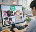 Reading WEBTOON Comfortably on Laptop