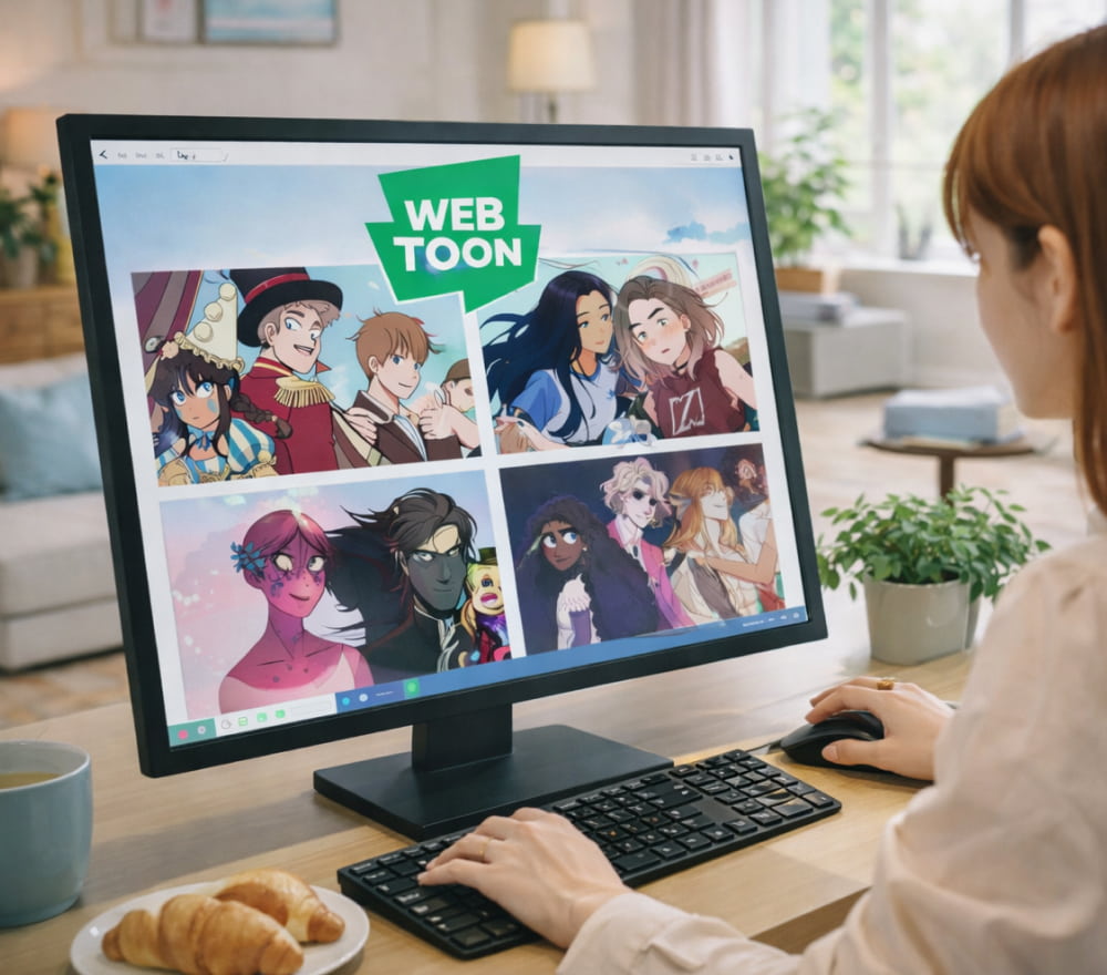 WEBTOON on PC Guide: Faster Reading, Better Comfort and Better Layout